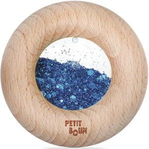 Petit Boum - Senzorické chrastítko Calm: modré