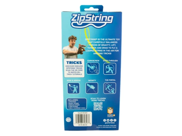 5970 5 zipstring original dokonala patentovana hracka pro nekonecne triky a zabavu dobijeni pres usb c pro deti i dospele 3 velikosti provazku