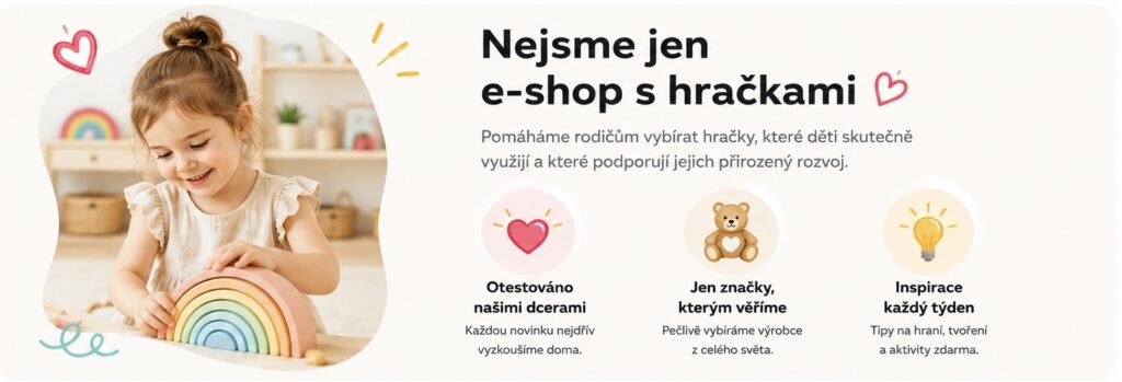 Nejsme jen eshop s hračkami