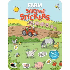 Hra se silikonovými samolepkami - Farma