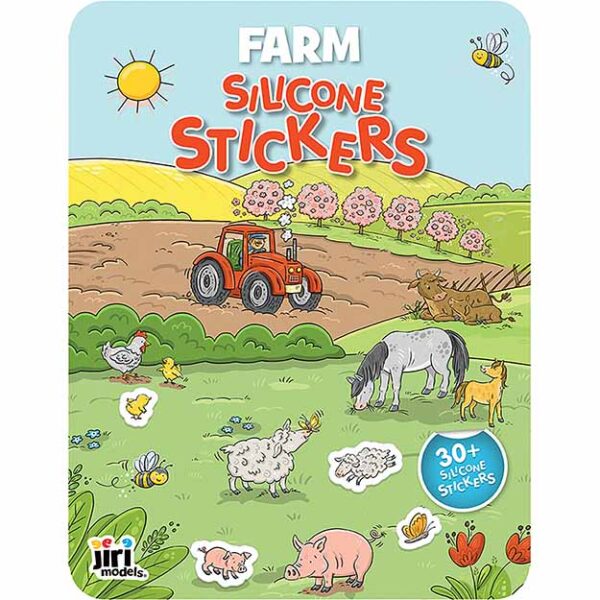 4462 6 hra se silikonovymi samolepkami farma
