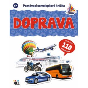 Poznávací samolepková knížka Doprava | Jiri Models
