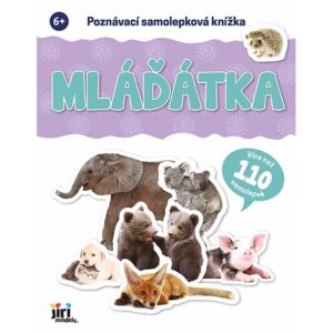 Poznávací samolepková knížka Mláďátka | Jiri Models