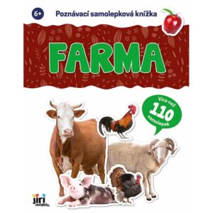 Poznávací samolepková knížka Farma | Jiri Models