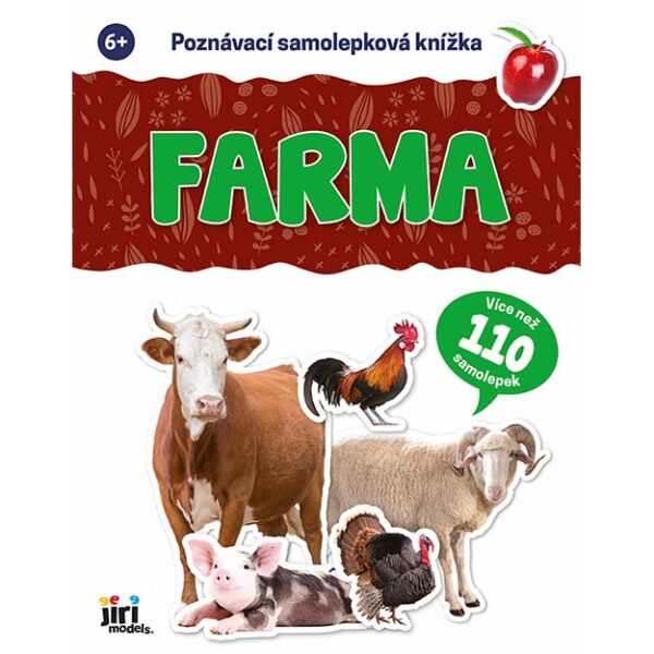 4675 0 poznavaci samolepkova knizka farma