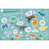 JIRI MODELS Poznávací samolepková knížka Dinosauři