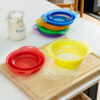 Skládací silikonová sítka pro přesýpání písku