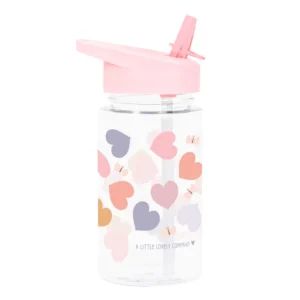 A Little Lovely Company – dětská láhev na pití Srdce 450 ml