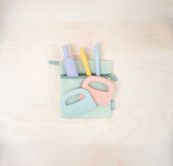 Sensory Dough Tool Set sada 5 nástrojů na modelínu