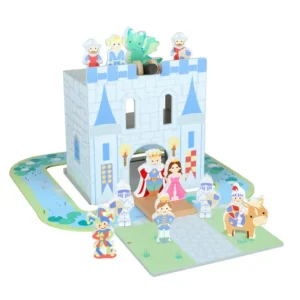 Orange Tree Toys - Herní set: dřevěný hrad