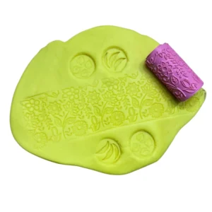 3DNika obtiskovací váleček Květinky