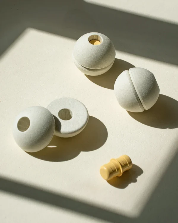 3x Foam Balls Sand Grey Honey Yellow slide 6