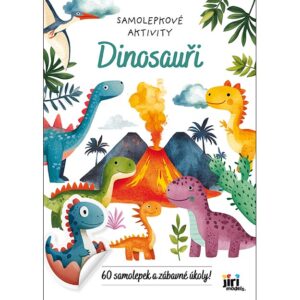 JIRI MODELS – Samolepkové aktivity: Dinosauři