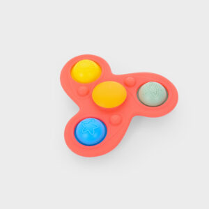 TickiT SiliSoft® – senzorický Jumbo Spinner (Rainbow)