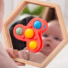 TickiT SiliSoft Jumbo Spinner Rainbow