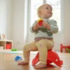 MOLUK Bilibo Midi červená pohybová hračka