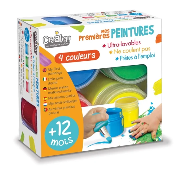 CL205 moje prvni prstove barvy
