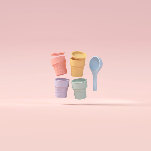 Ice Cream Play Set Pastel Portrait v2