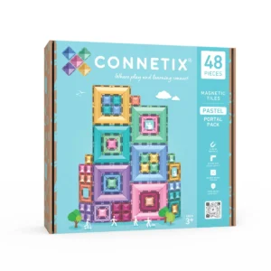 CONNETIX – Pastel Portal Pack, magnetická stavebnice 48 ks