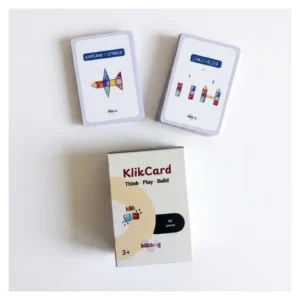 KlikCard 80 předloh pro magnetické stavebnice