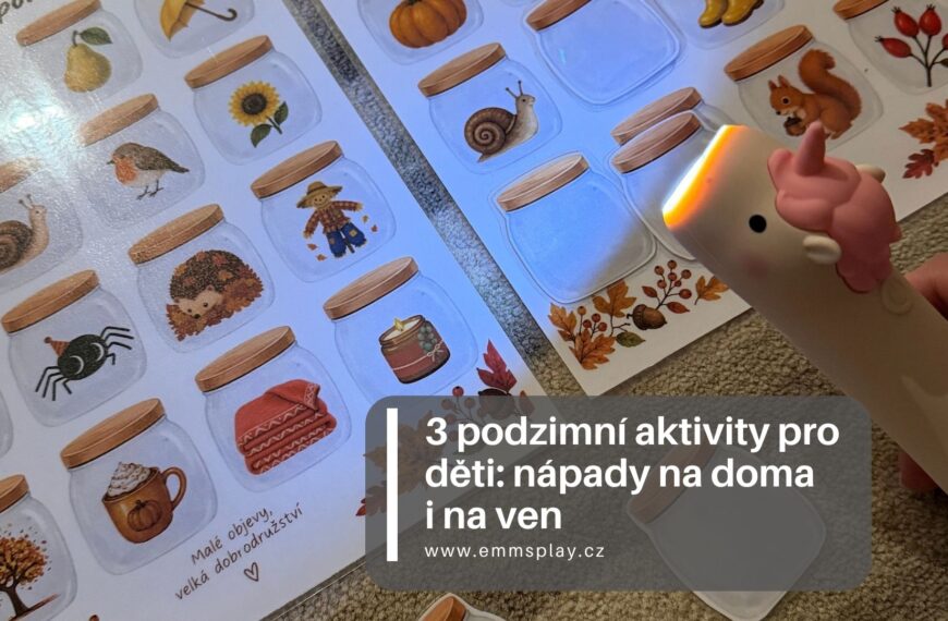 3 podzimní aktivity pro děti