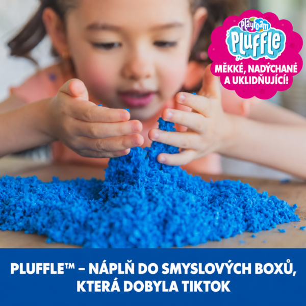 Learning Resources Pluffle růžový a zelený senzorický materiál