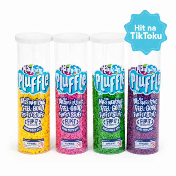 Learning Resources Pluffle senzorický materiál 4 barvy