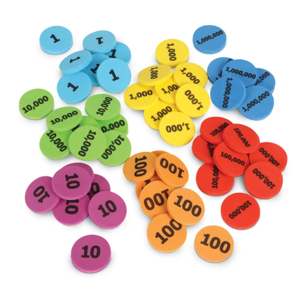 Learning Resources Place Value Disks 280 ks