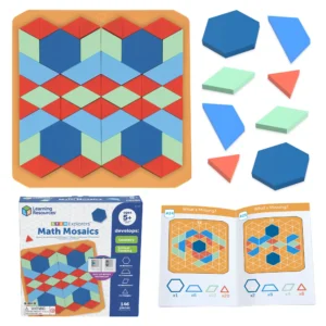Learning Resources – STEM Explorers™ Math Mosaics, matematická mozaika