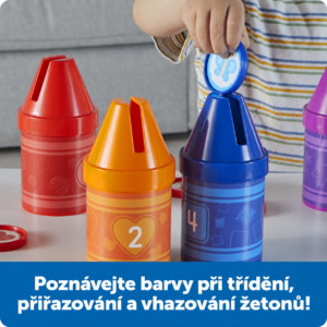 Learning Resources Counting Crayons počítací pastelky
